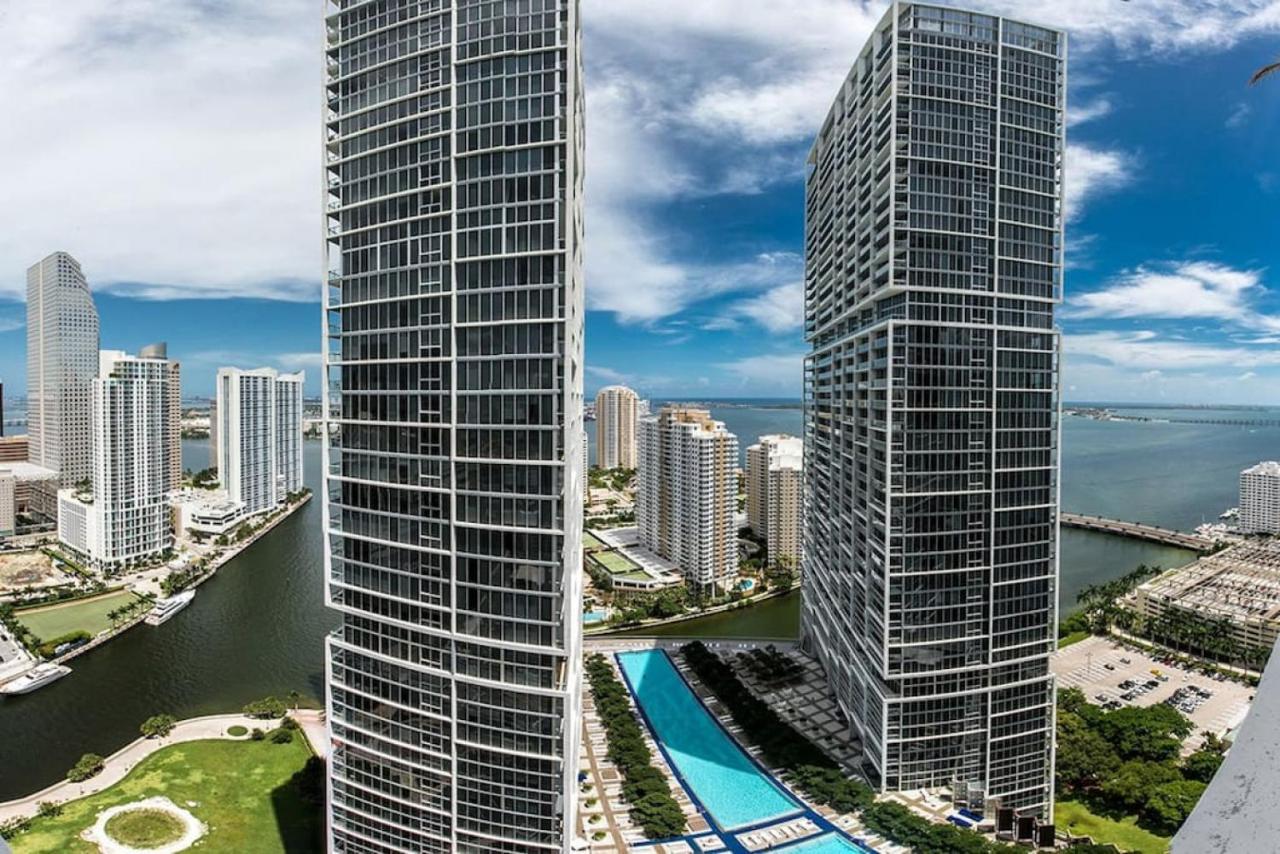 Beautiful One Bedroom Condo 16Ft Ceilings At The W マイアミ エクステリア 写真