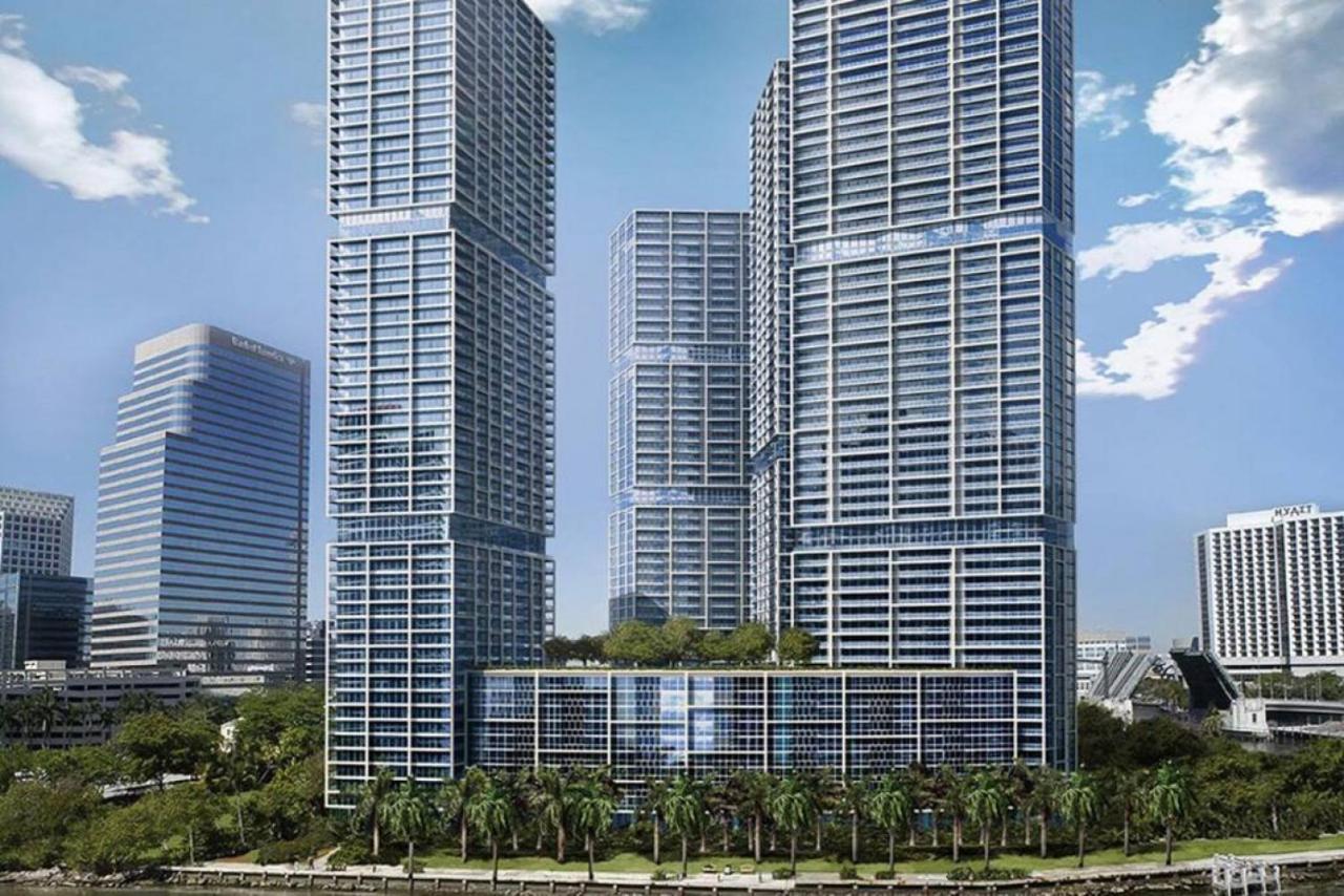 Beautiful One Bedroom Condo 16Ft Ceilings At The W マイアミ エクステリア 写真